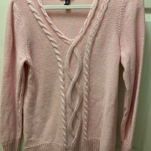 Chaps knitted sweater size L.